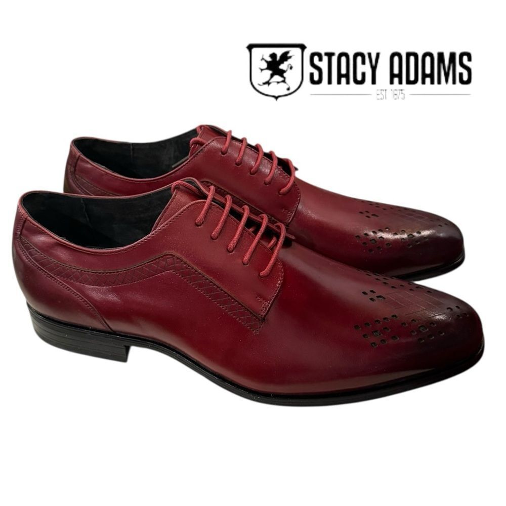 New Stacy Adams Serafino Men's Leather Dress Shoes 11